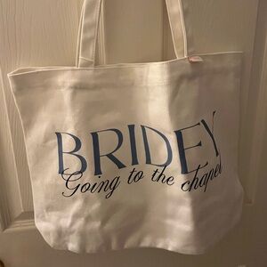 Miss to Mrs White Tote Bag